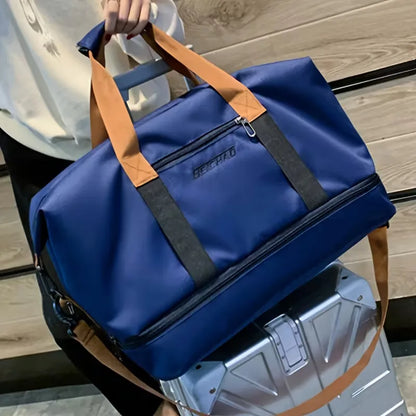 Weekend Bag with Base Compartment