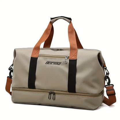 Weekend Bag with Base Compartment