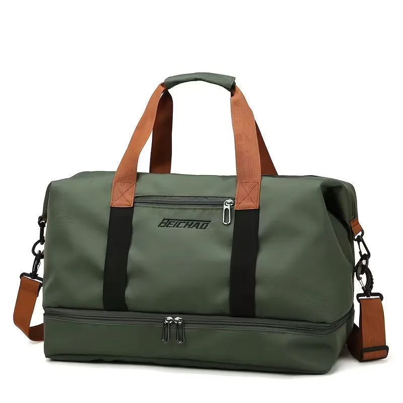 Weekend Bag with Base Compartment