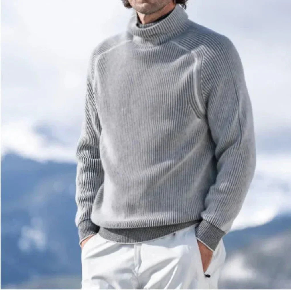 Men's Roll Neck Jumper – Elegant and Stylish for the Colder Seasons