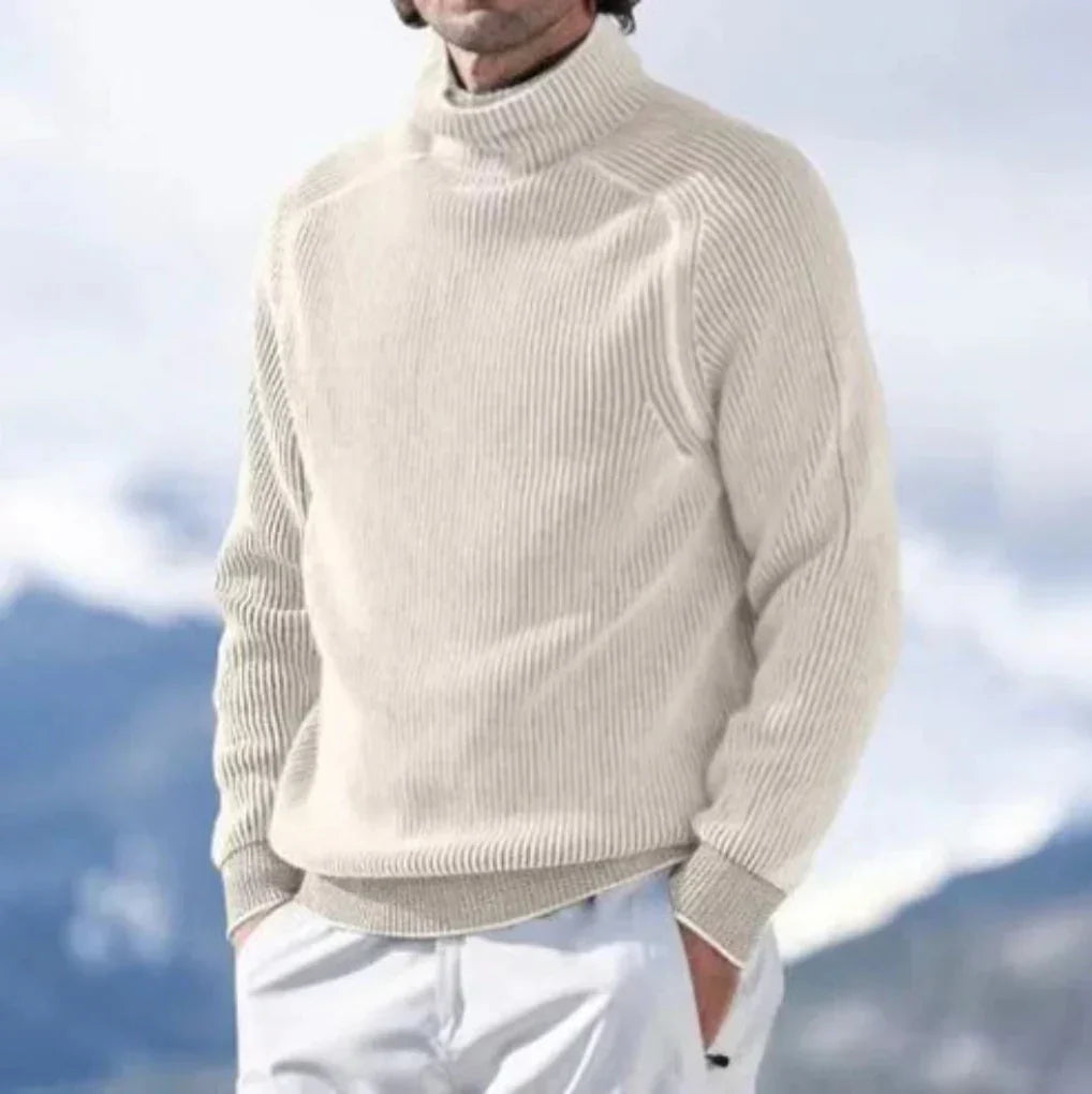 Men's Roll Neck Jumper – Elegant and Stylish for the Colder Seasons