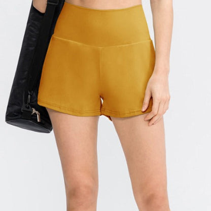Yoga-Shorts mit hohem Bund