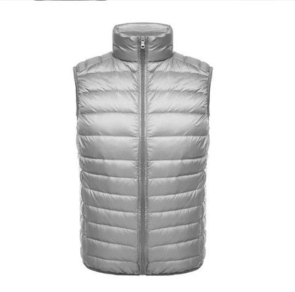 Gilet imbottito leggero da uomo per calore e comfort