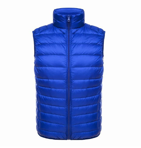 Gilet imbottito leggero da uomo per calore e comfort
