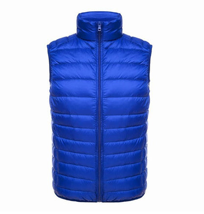 Gilet imbottito leggero da uomo per calore e comfort