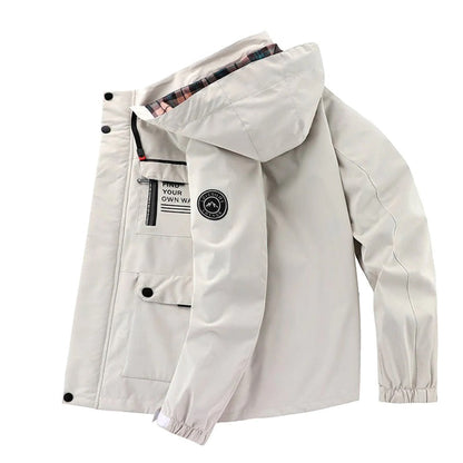 Men's Winter Jacket with Adjustable Hood - Ferdinand