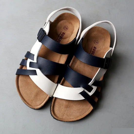 Leather sandals for women - Victor