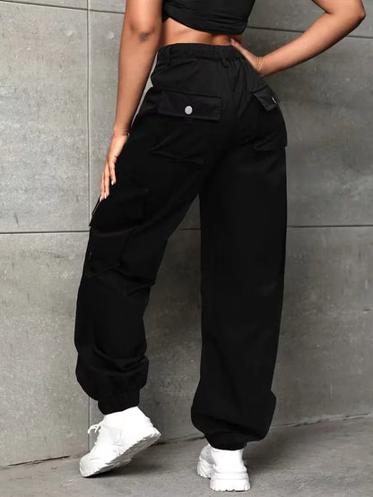 Wide Fit Cargo Trousers
