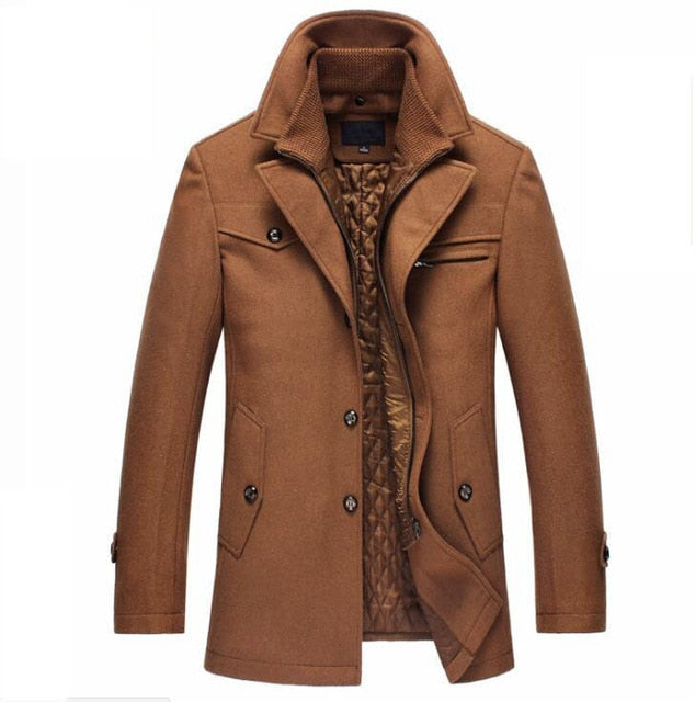 Willem | Warm Wool Men's Winter Tailcoat