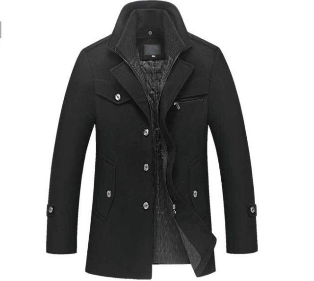 Willem | Warm Wool Men's Winter Tailcoat