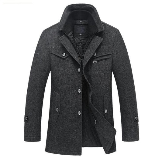 Willem | Warm Wool Men's Winter Tailcoat