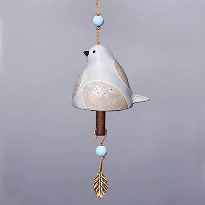 Carillon à vent avec motif d’oiseau pour le jardin et le balcon, au son apaisant