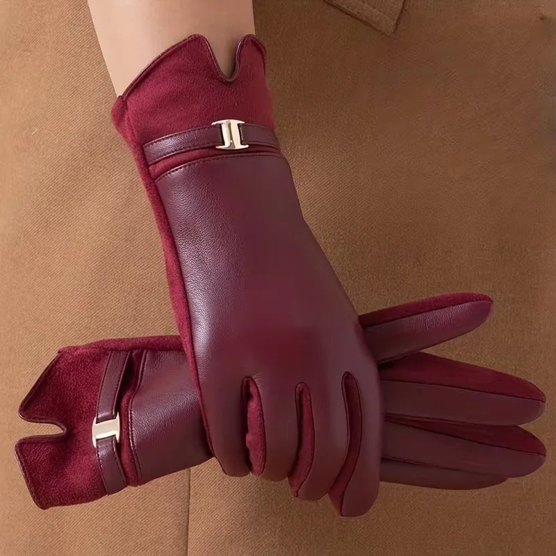 Winter gloves with touchscreen function