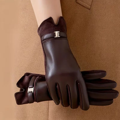 Winter gloves with touchscreen function