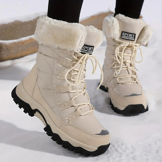 Botas de invierno para mujer – Forro suave y mayor agarre