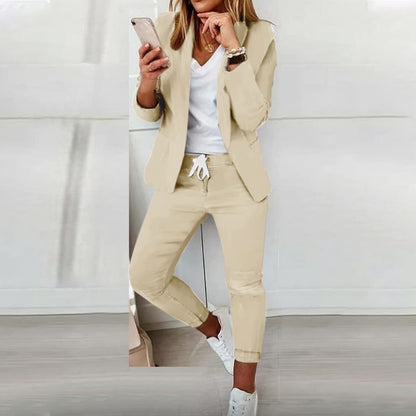 Stylish Blazer and Trouser Set for Women - Noble