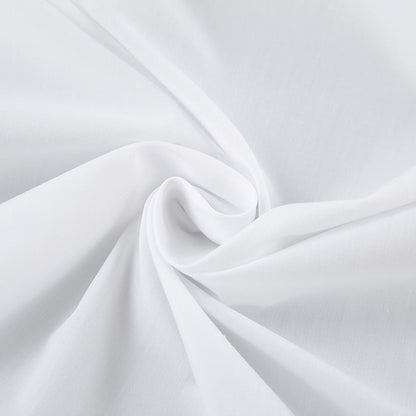 White Oversized Blouse for Women with Long Sleeves