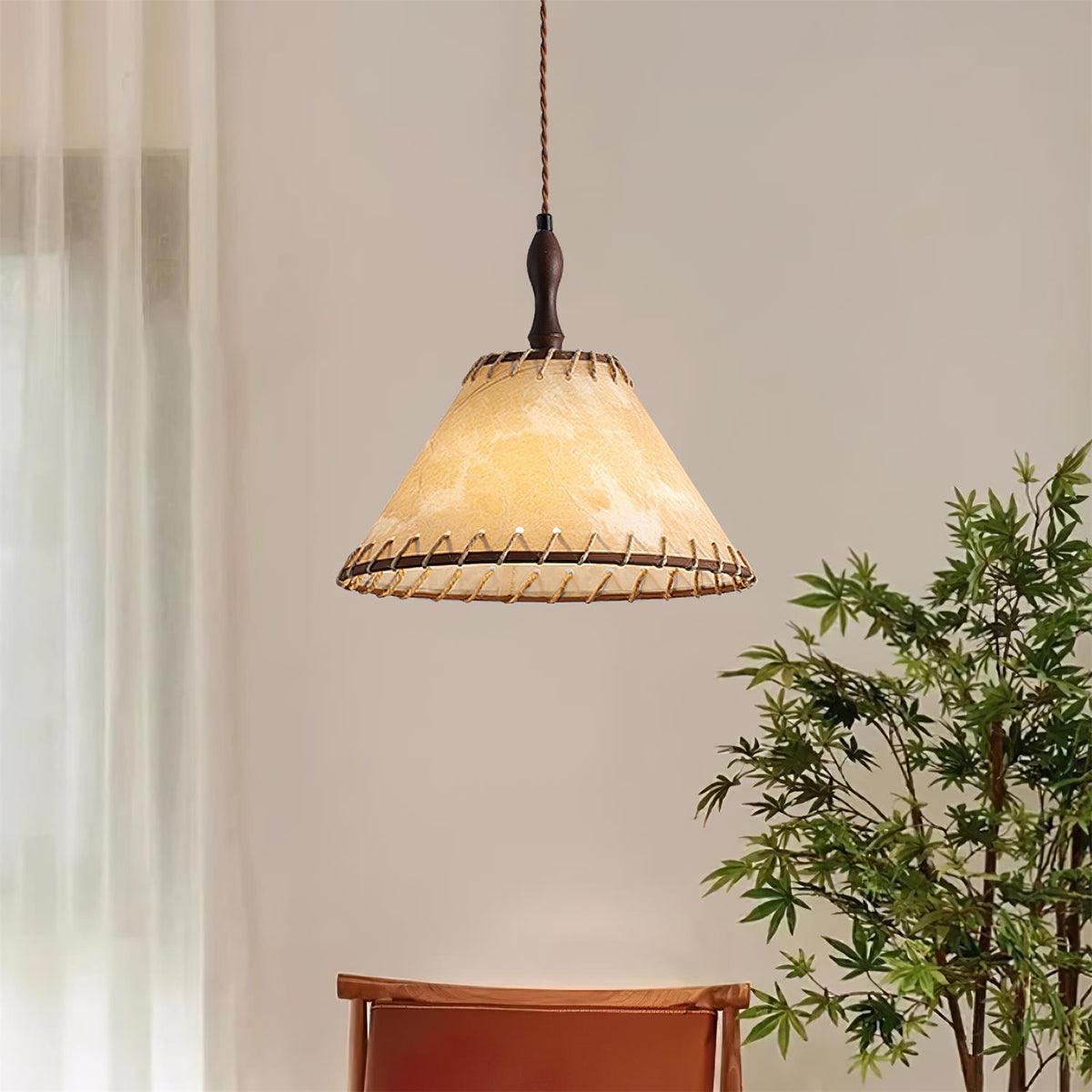 Lámpara colgante de madera WoodLumière LED
