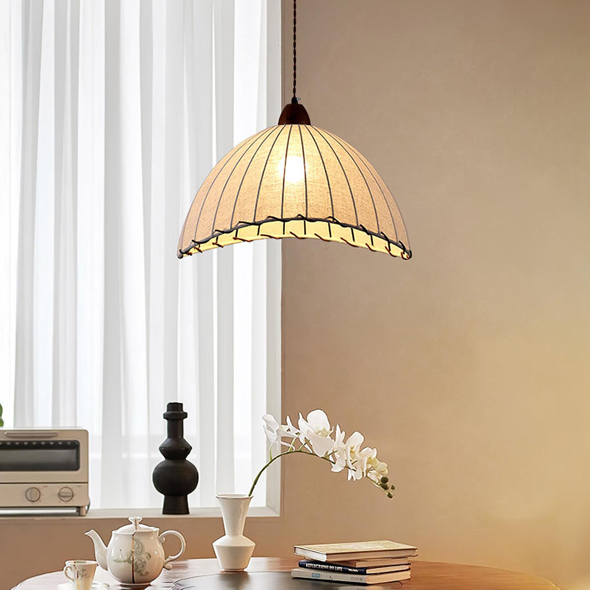 Lámpara colgante de madera WoodLumière LED