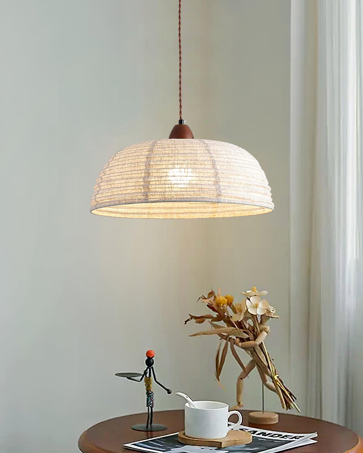 Lámpara colgante de madera WoodLumière LED