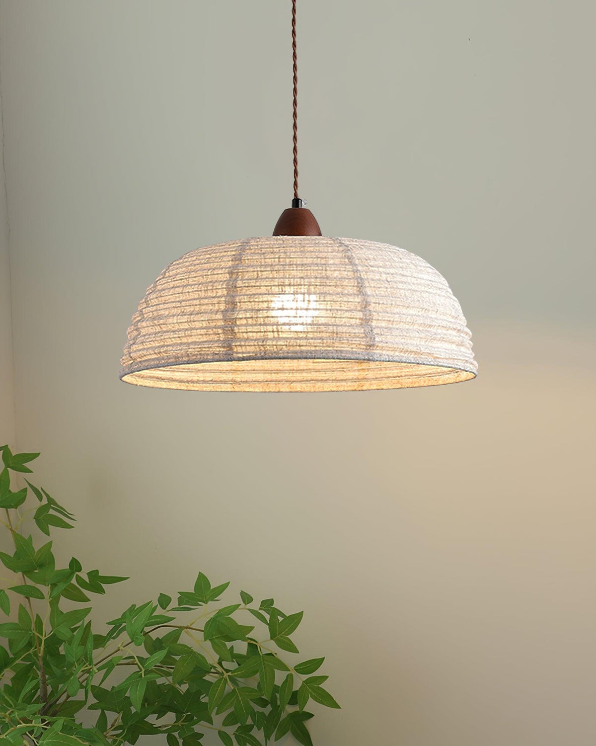 Lámpara colgante de madera WoodLumière LED