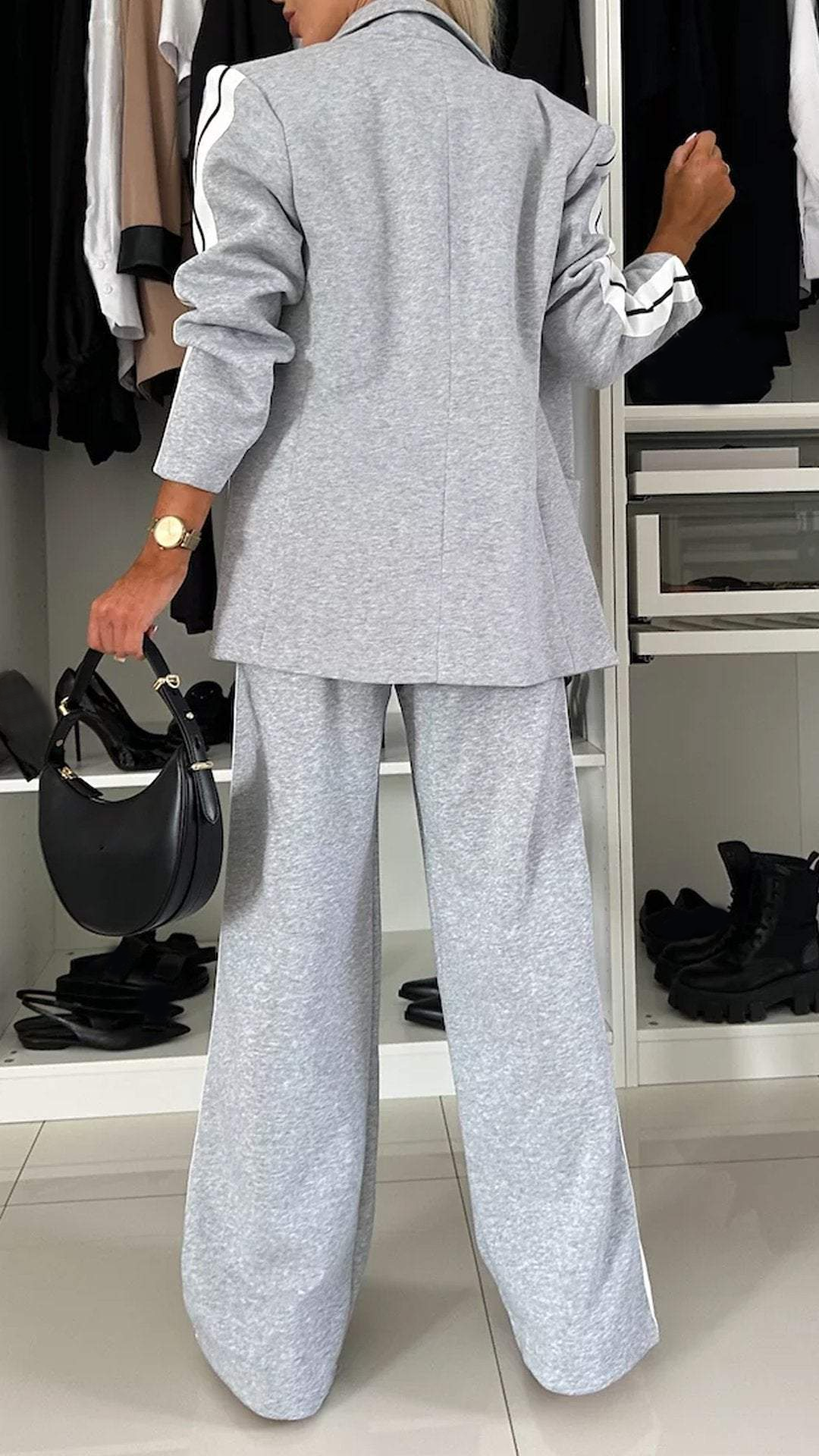 Urban-Luxe-Damenanzug - Sportlich und schick in einem