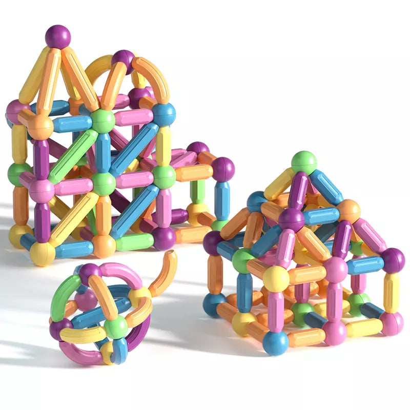 CreativeBuild - Magnetic Playset - For Young Builders - Develop Creativity