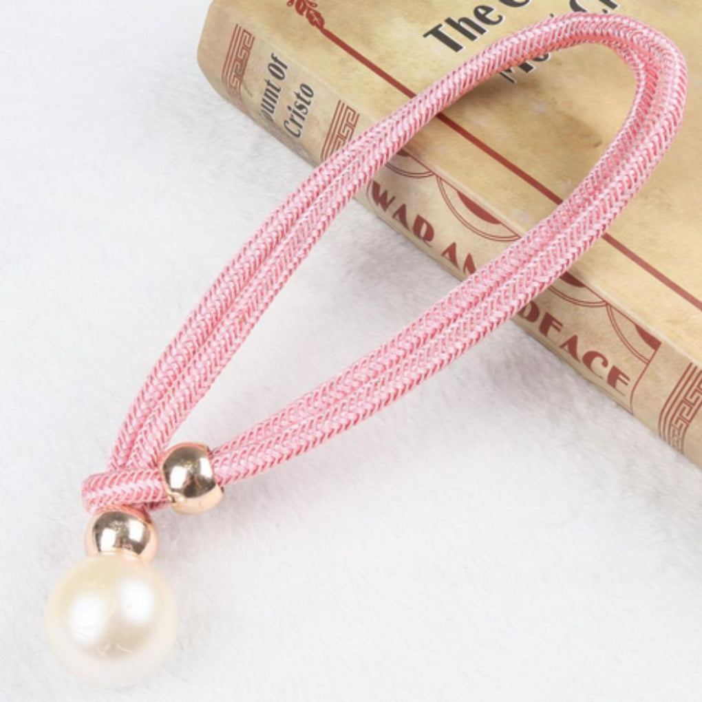 Shiny Elegant Set of 2 Pearl Curtain Tiebacks