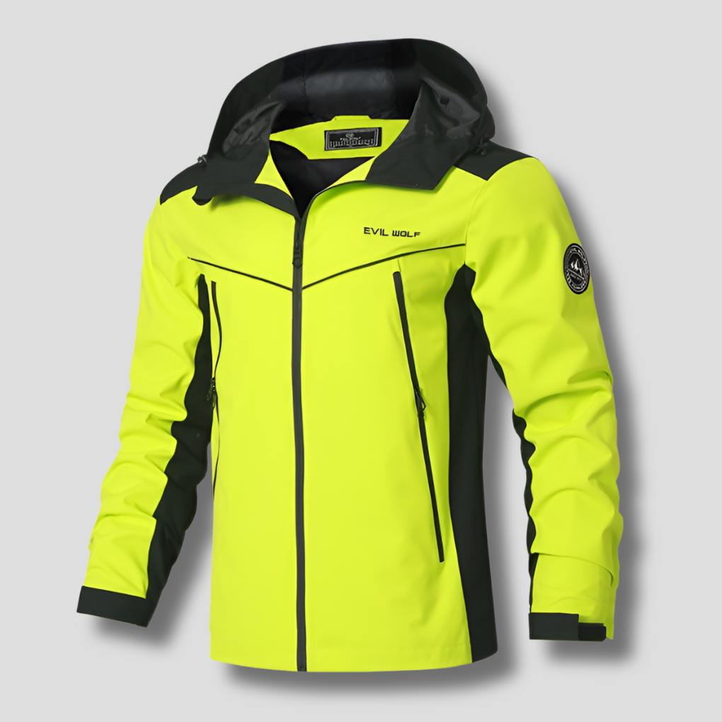 Ziggy – Wetterfeste Skijacke für den Winter mit Kapuze