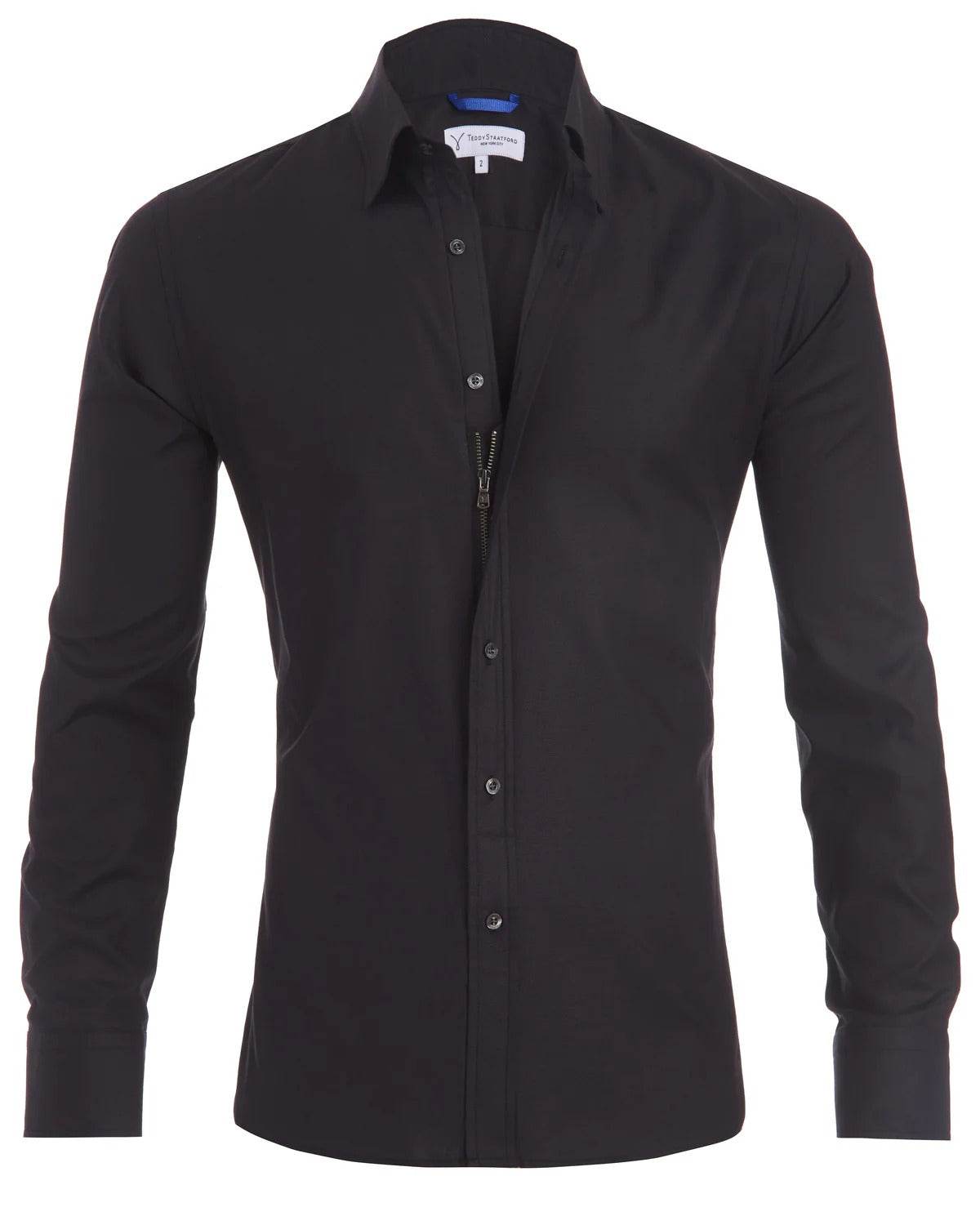 Camicia Zip Fit da uomo - Arjan