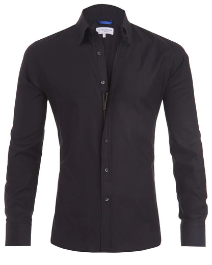 Camicia Zip Fit da uomo - Arjan