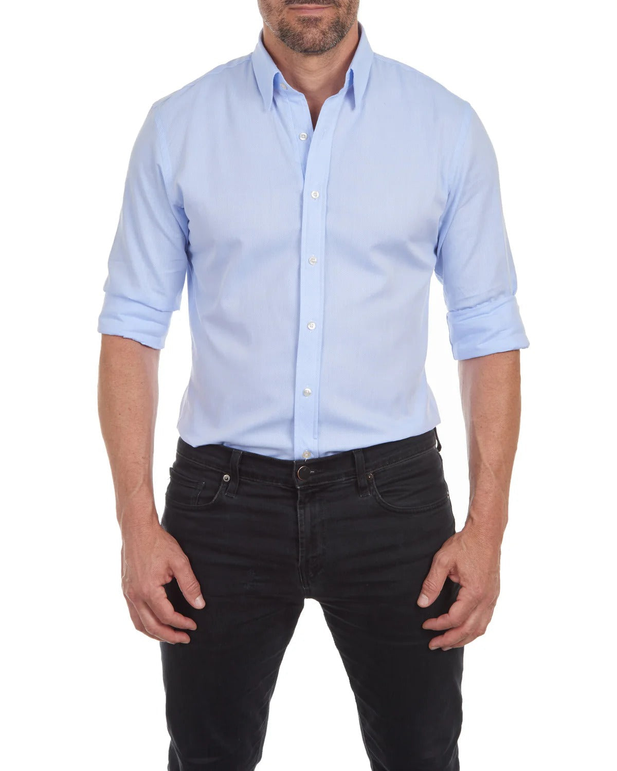 Camicia Zip Fit da uomo - Arjan