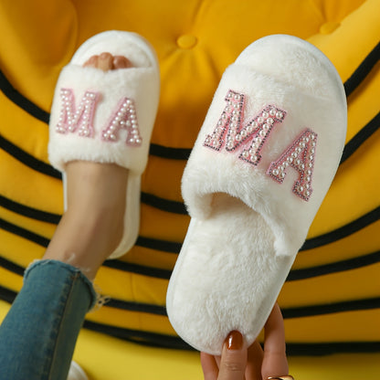 Zoë | Comfortable & breathable open-toe slippers with non-slip sole