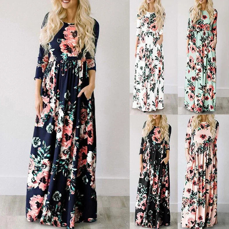 Long Summer Dress - Minthe