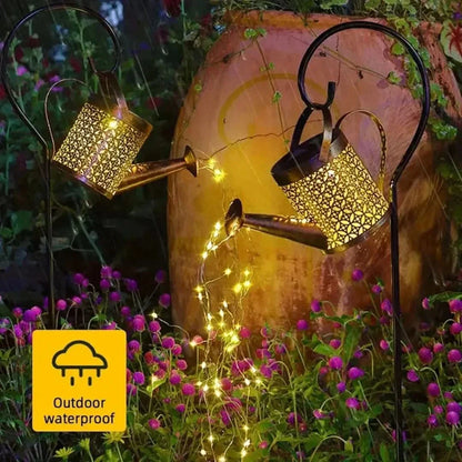 Waterfall Lighting - Solar Powered