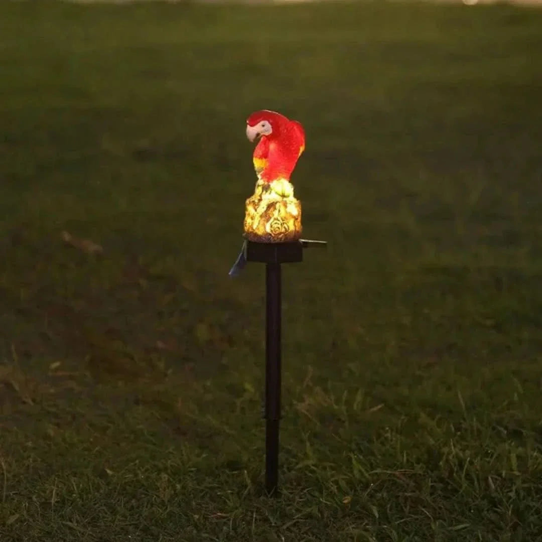 SolarSongbird - Waterproof Decorative Garden Lamp for Outdoors