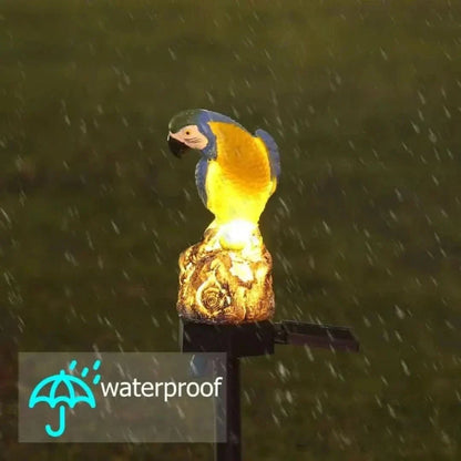 SolarSongbird - Waterproof Decorative Garden Lamp for Outdoors