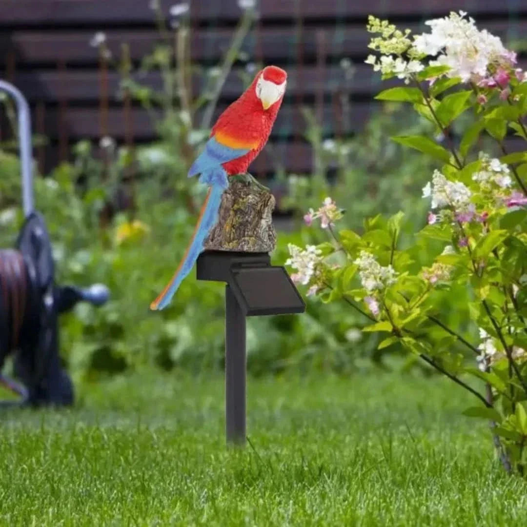 SolarSongbird - Waterproof Decorative Garden Lamp for Outdoors
