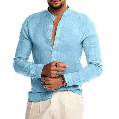 Linen Shirt for Men - Zore