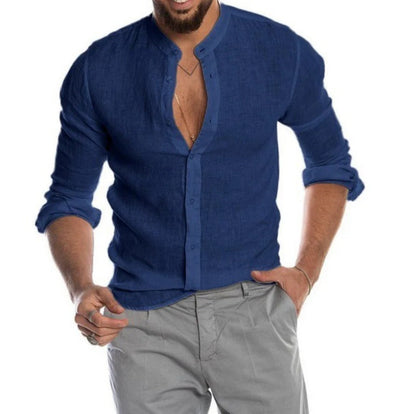 Linen Shirt for Men - Zore