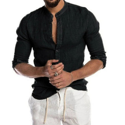 Linen Shirt for Men - Zore