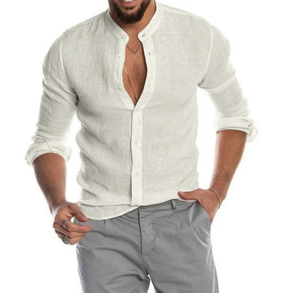 Linen Shirt for Men - Zore