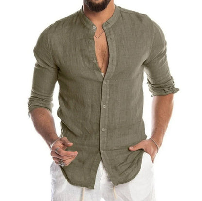 Linen Shirt for Men - Zore