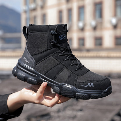 Men's Safety Shoes with Steel Toe – Puncture Resistant and Slip Resistant