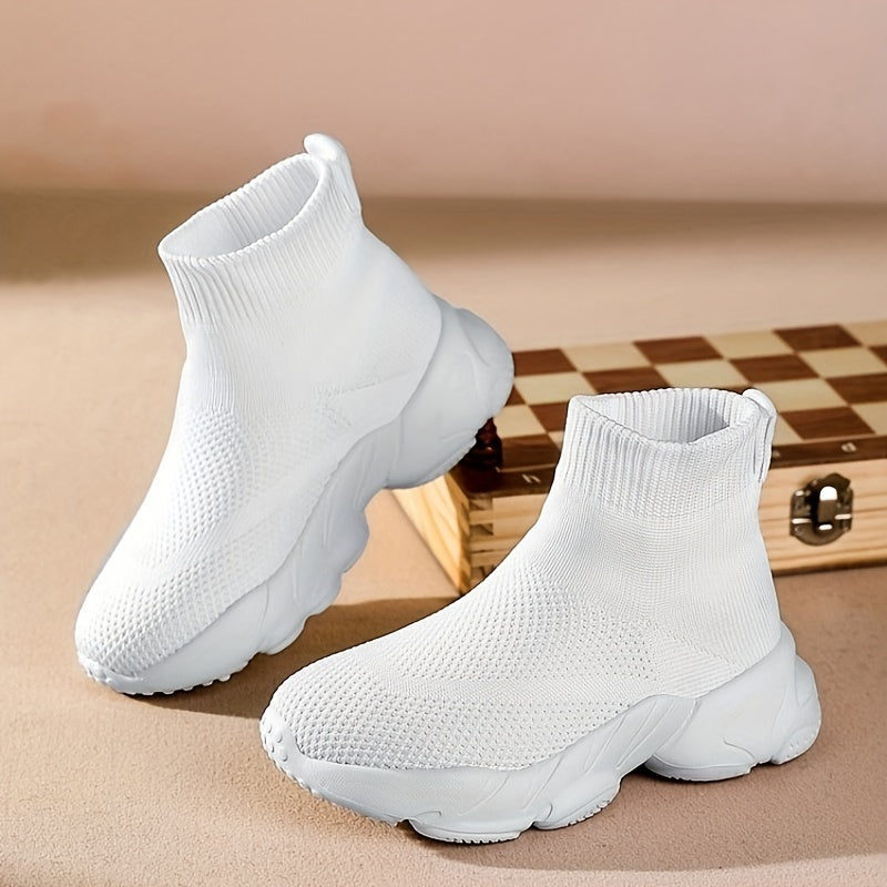 Boys' and Girls' Sock Shoes - Breathable Woven Shoes - Lucky