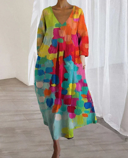 Colourful Dress - Ana