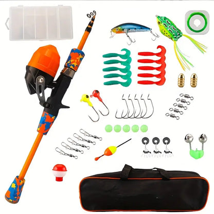 Ultralight Carbon Fibre Fishing Rod Set with Complete Accessories