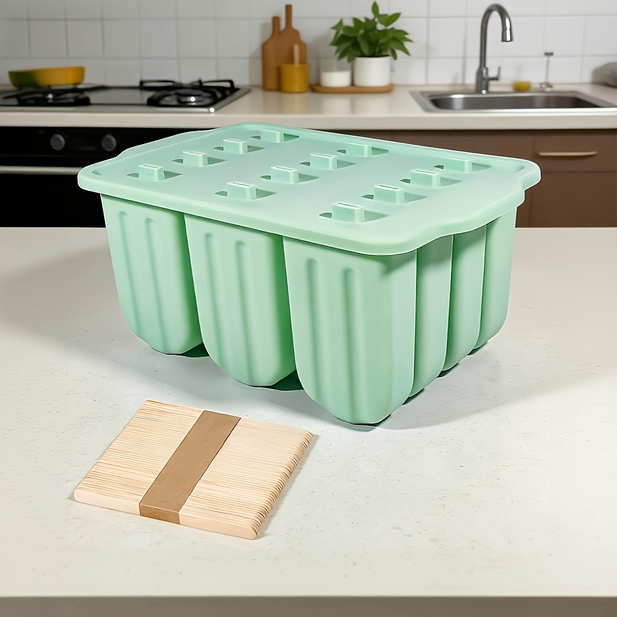 Stampo in silicone per ghiaccioli fatti in casa e snack gelati