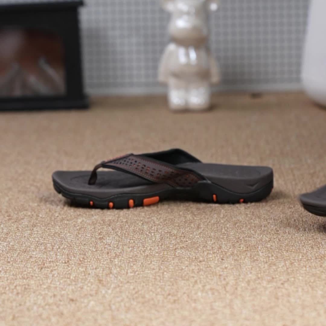 Comfortable and Durable Men's Slip-On Sandals – With EVA Cushion and Non-Slip TPR Sole