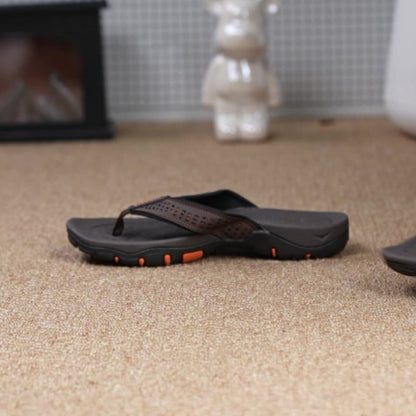 Comfortable and Durable Men's Slip-On Sandals – With EVA Cushion and Non-Slip TPR Sole